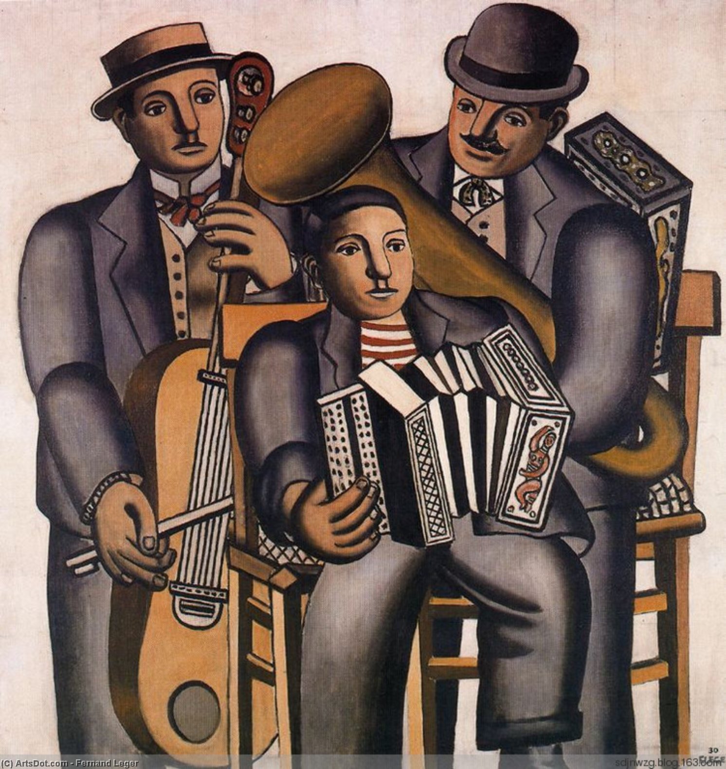 The Three Musicians — フェルナンド・レジェ