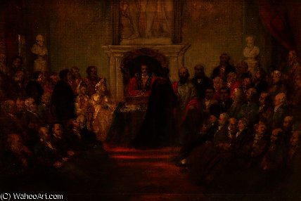 Presentation Of The Freedom Of The City To General. — John Gilbert