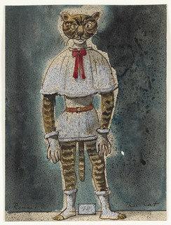 The Cat. Costume Design For The Ballet Le Renard — Eugene Berman