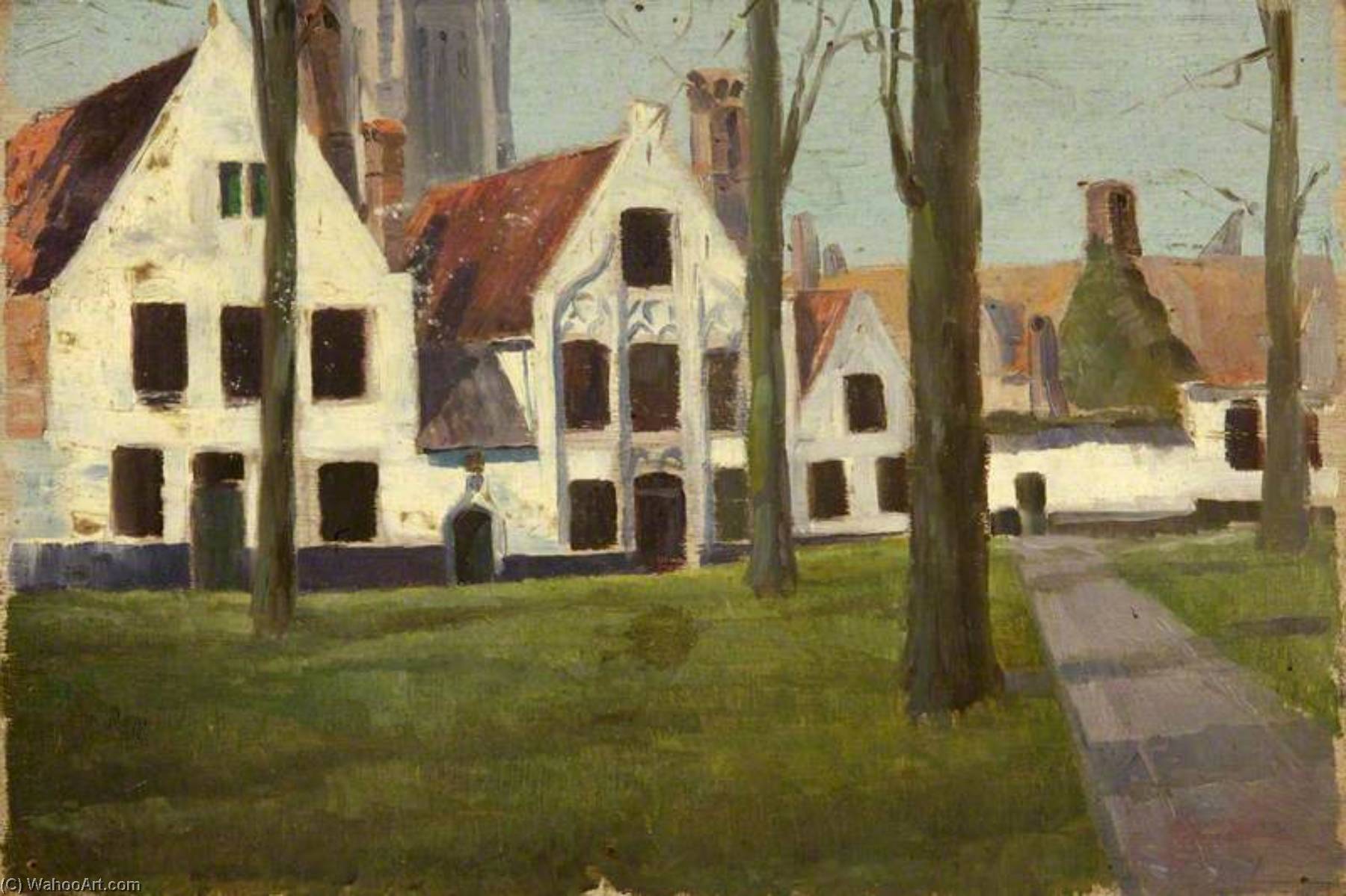 The Beguinage, Bruges — Чарльз Пагет Уэйд