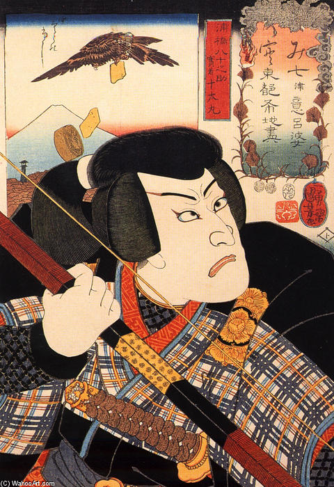 The Actor (23) — Utagawa Kuniyoshi
