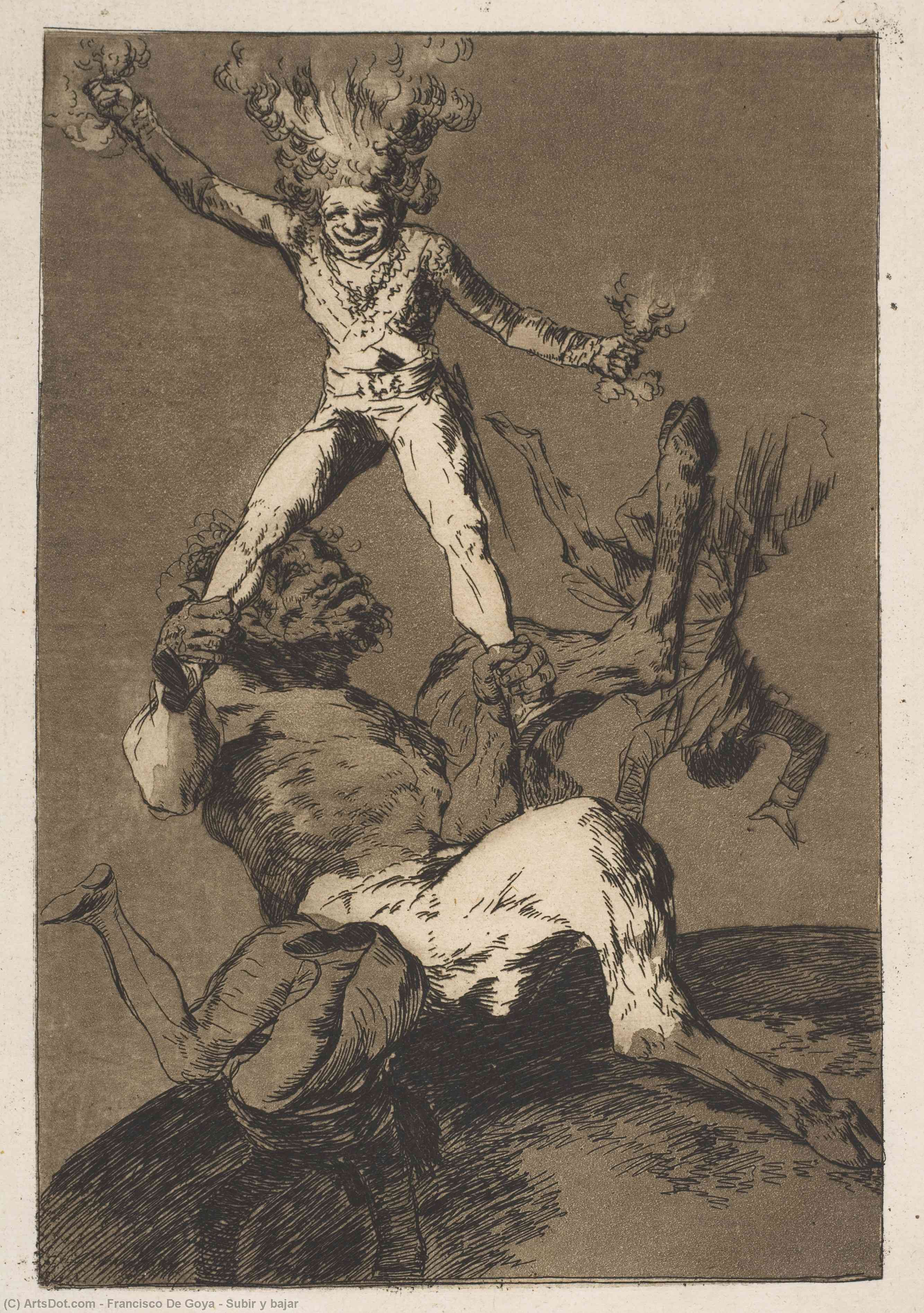 Subir Y Bajar — Francisco José De Goya Y Lucientes
