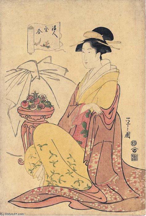 Daikoku, From The Series Fukujin Takara Awase — Chobunsai Eishi
