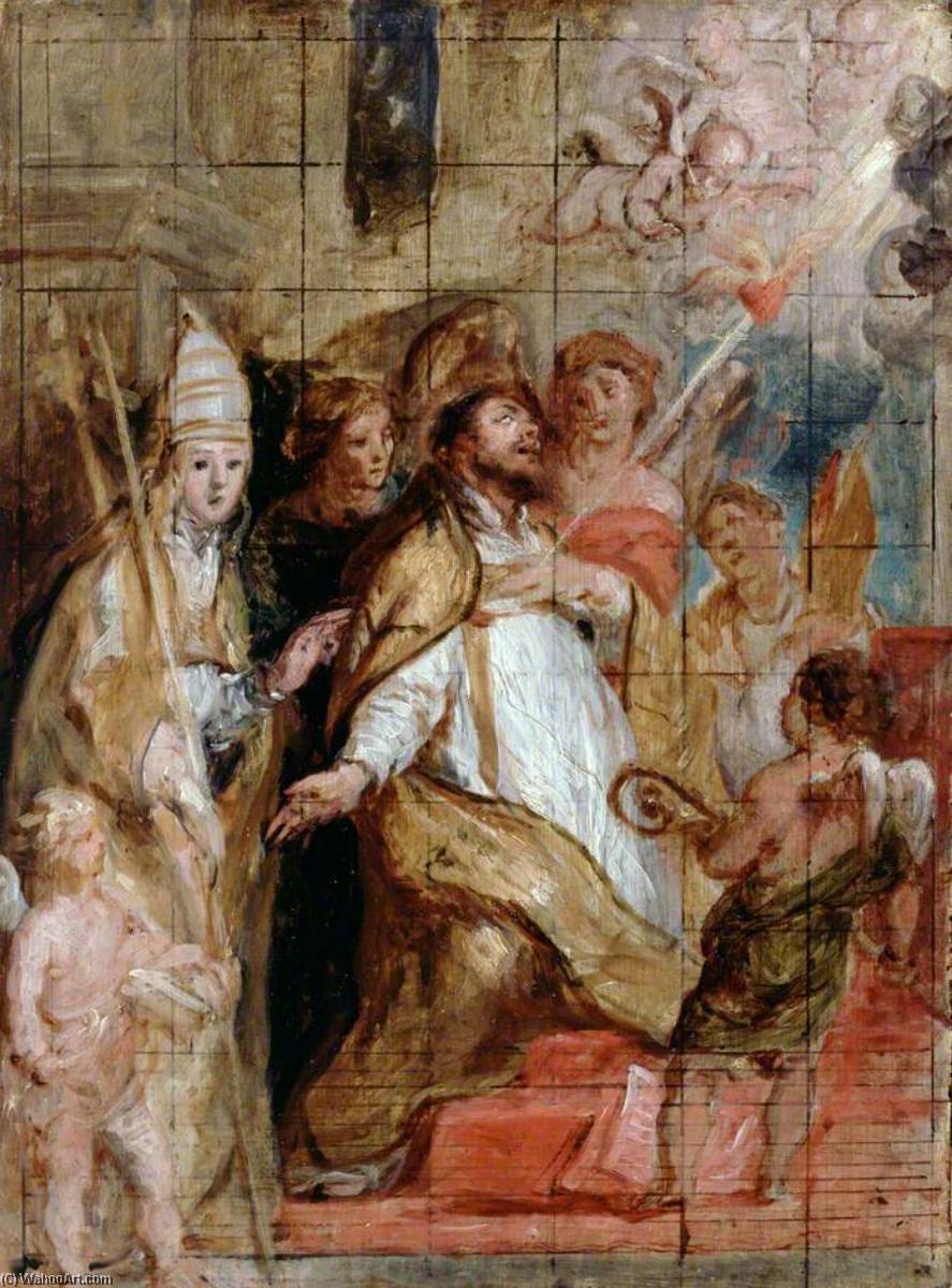 Saint Augustine In Ecstasy — Gaspard De Crayer