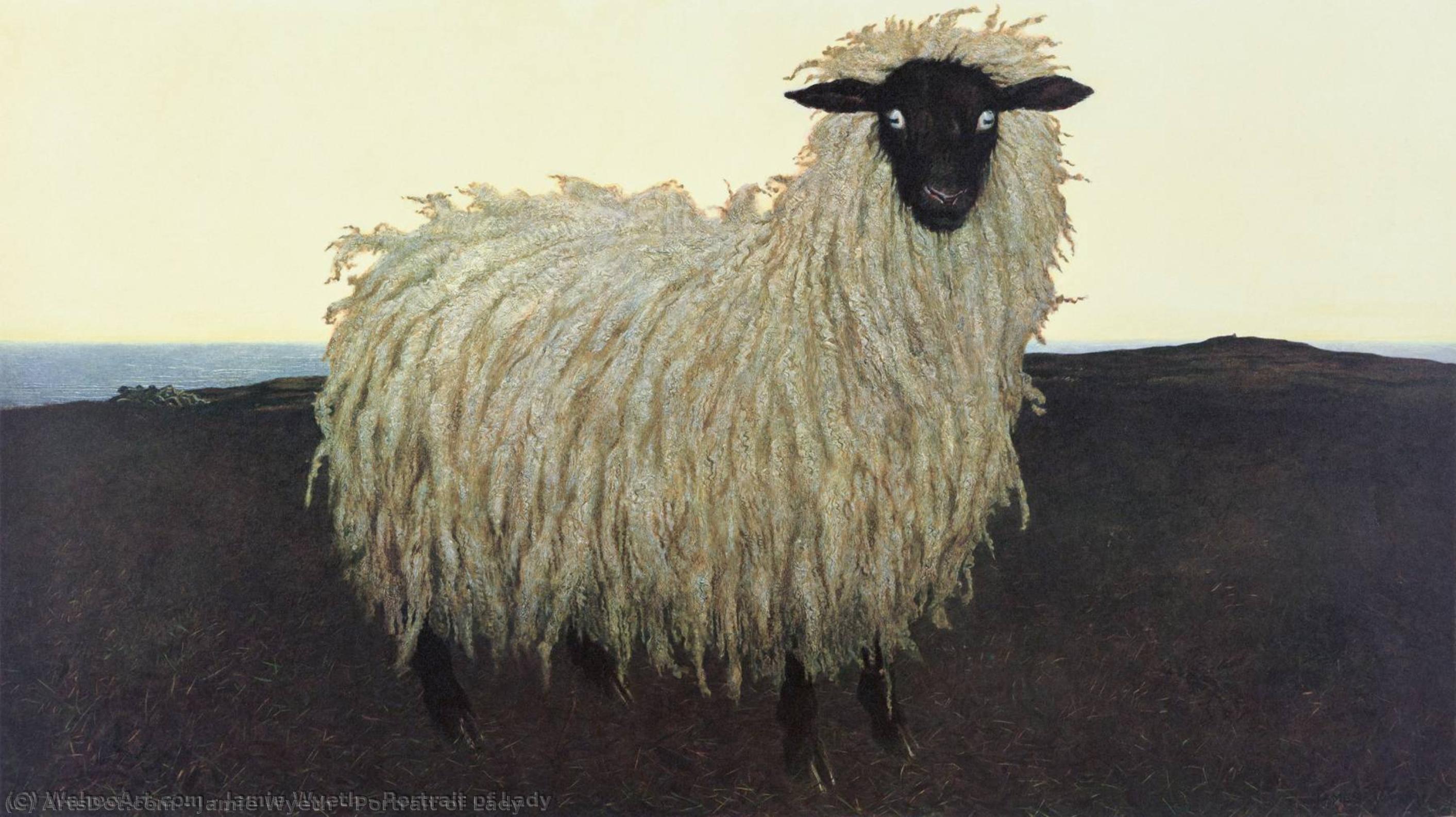 Portrait Of Lady — Jamie Wyeth