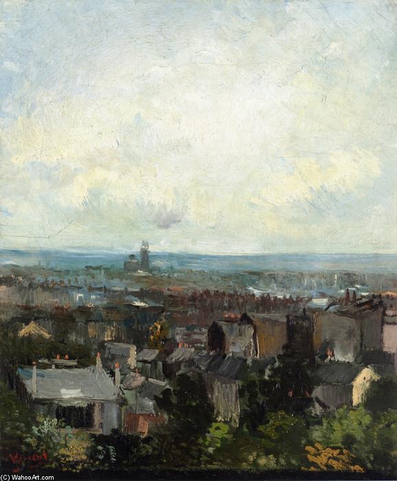 Vista De París Desde Montmartre — Vincent Willem Van Gogh