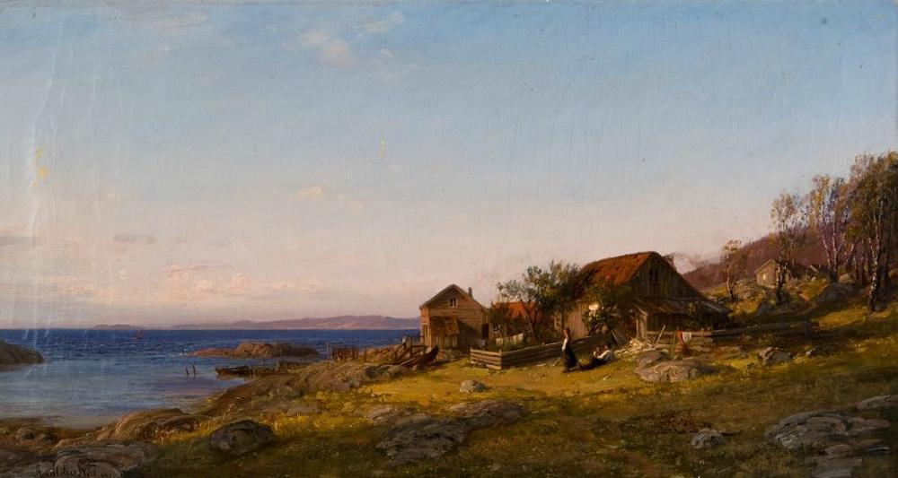 Evening Mood (aftenstemning) — Amaldus Clarin Nielsen