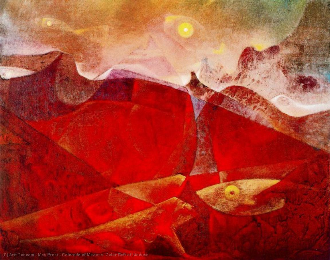 Colorado Von Medusa, Farbige Darstellung Der Medusa-gesellschaft — Max Ernst