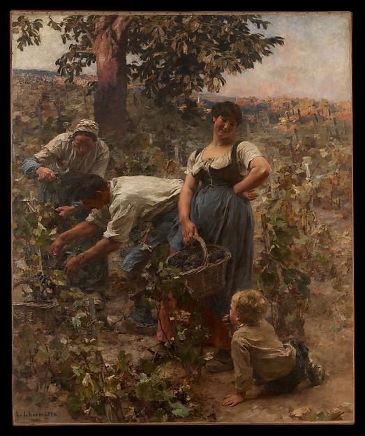 The Grape Harvest — レオン・オーギュスタン・エルミット