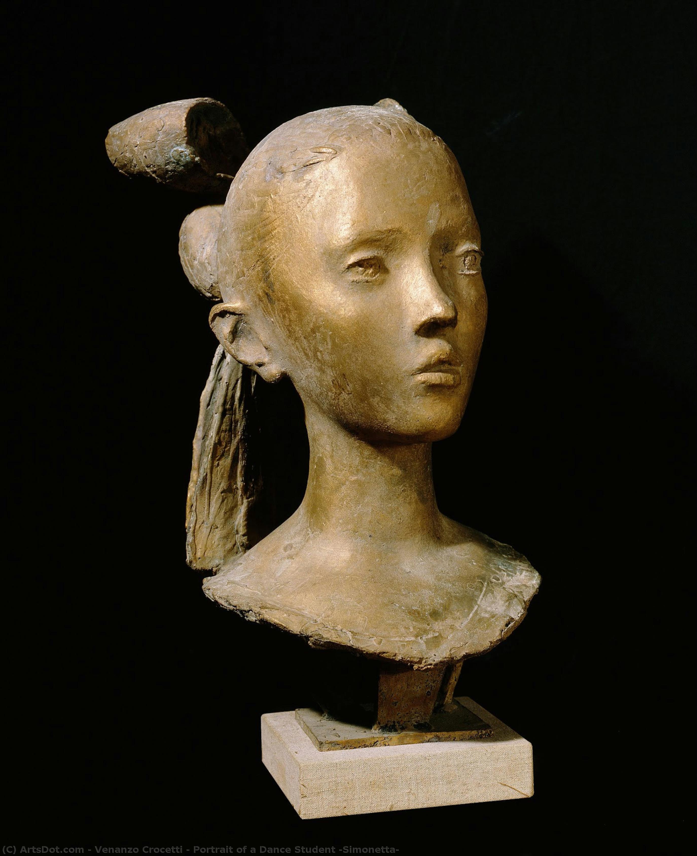 Portrait Of A Dance Student (simonetta) — Venanzo Crocetti