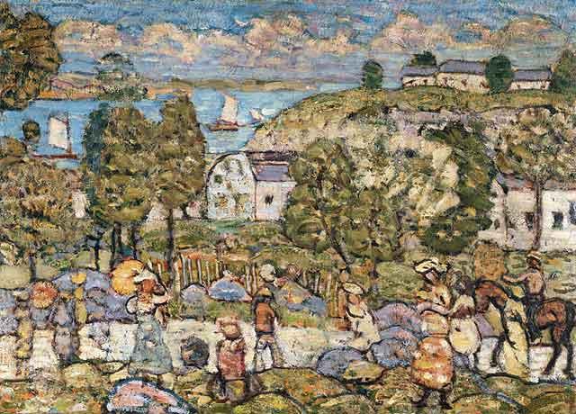Paisaje Cercano A Nahant — Maurice Brazil Prendergast
