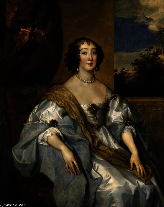 Lady Dorothy Percy, Countess Of Leicester — Sir Anthony Van Dyck