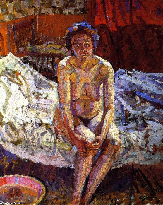 Nude On A Bed — Harold John Wilde