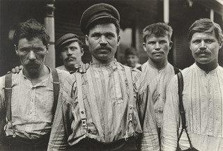 Russian Steel Workers, Homestead, Pennsylvania — Lewis Wickes Hine
