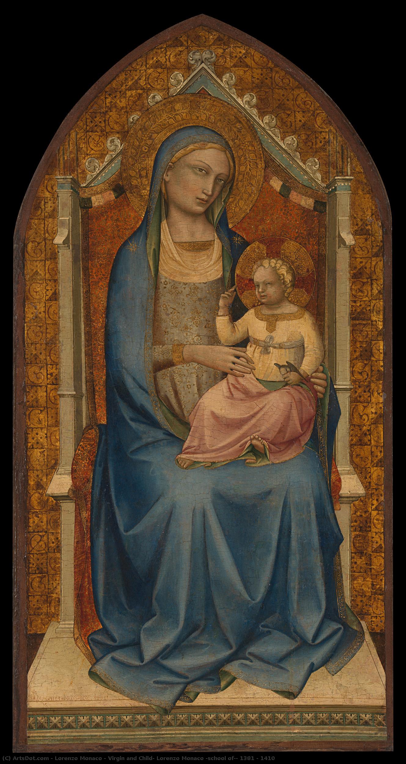 Virgin And Child, Lorenzo Monaco (school Of), 1381 - 1410 — Lorenzo Monaco