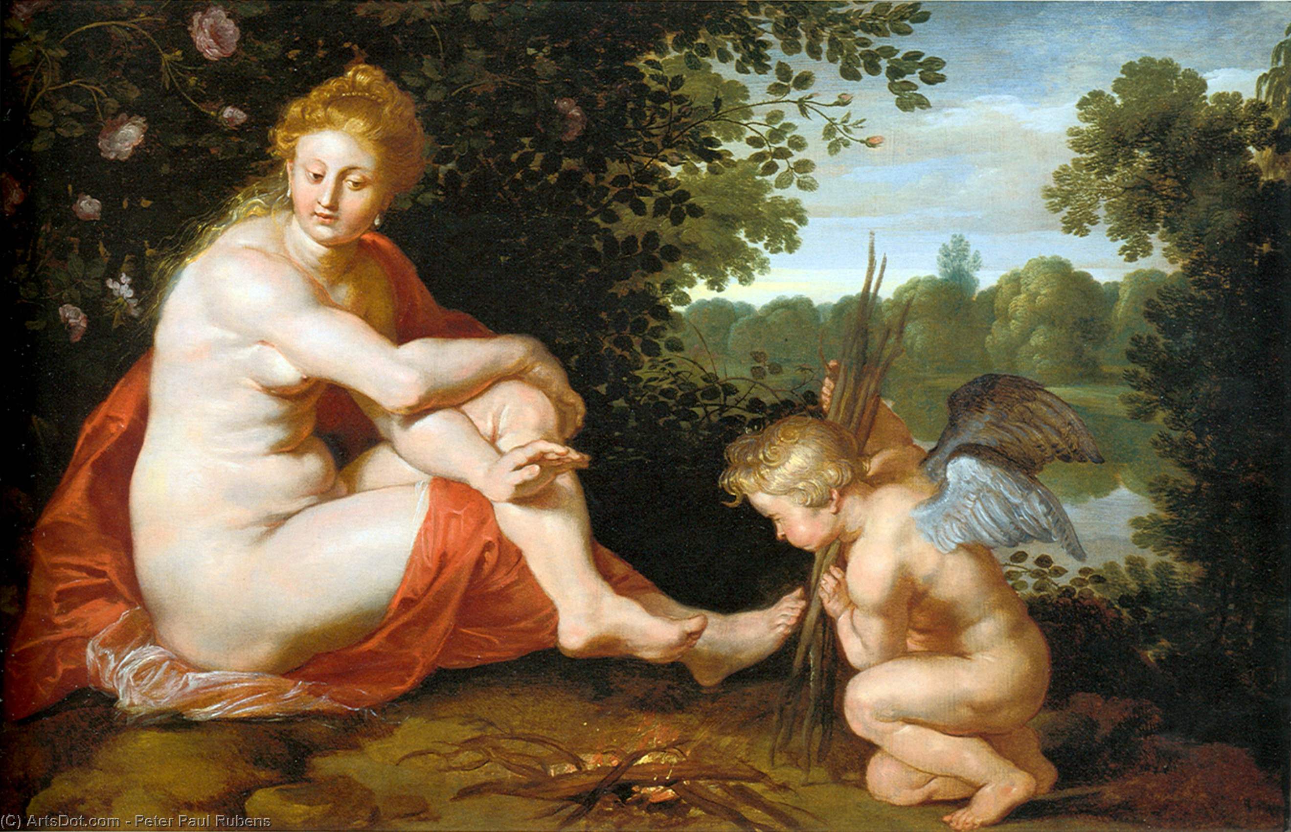 Ohne Ceres Und Bacchus Friert Venus — Peter Paul Rubens
