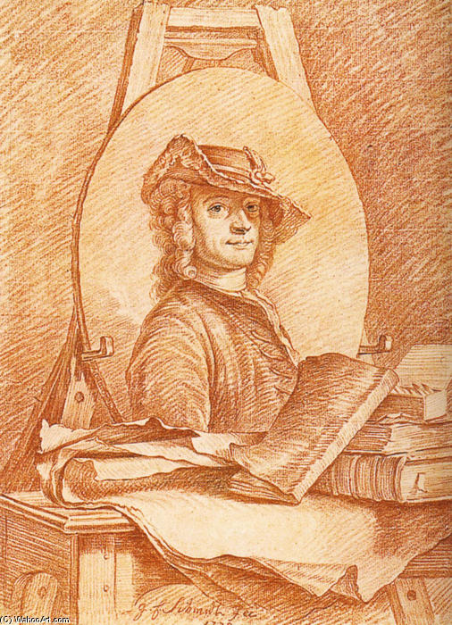 Georg Friedrich Schmidt — Maurice Quentin De La Tour