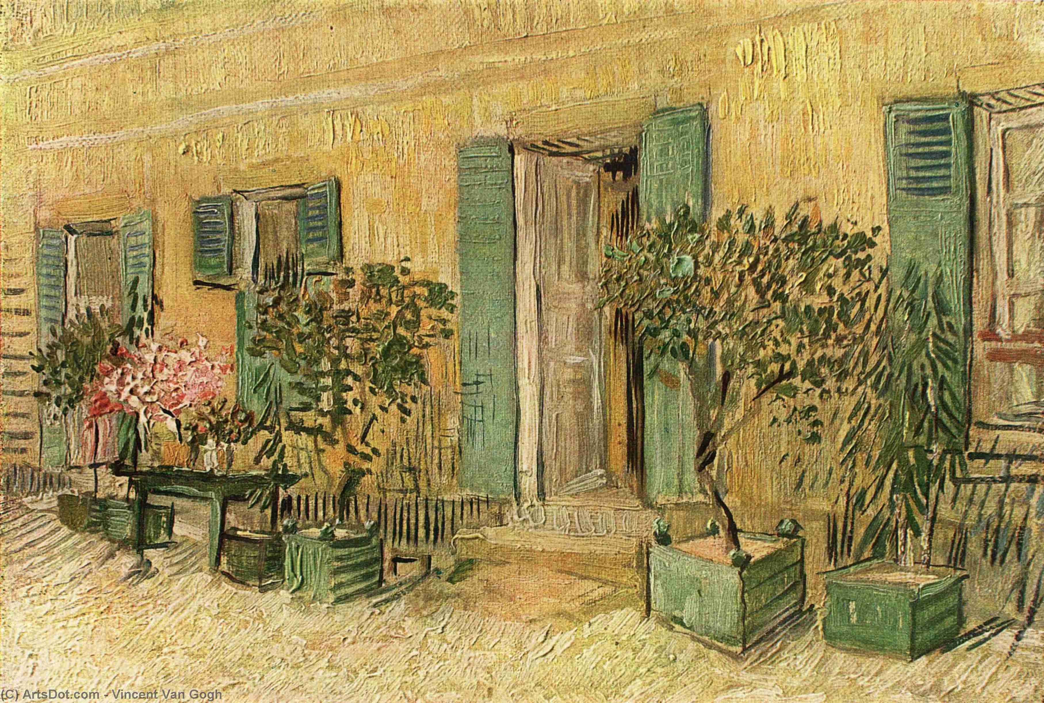 Außenansicht Eines Restaurants In Asnieres — Vincent Willem Van Gogh