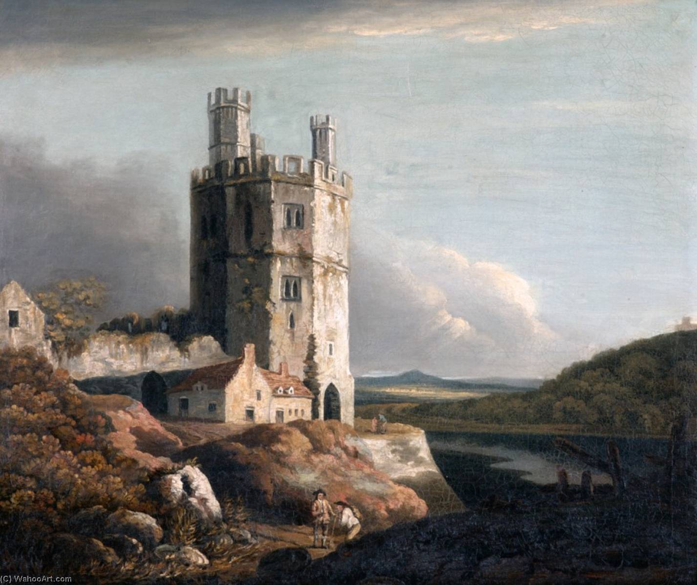 The Eagle Tower, Carnarvon Castle — Бенджамин Баркер Ii