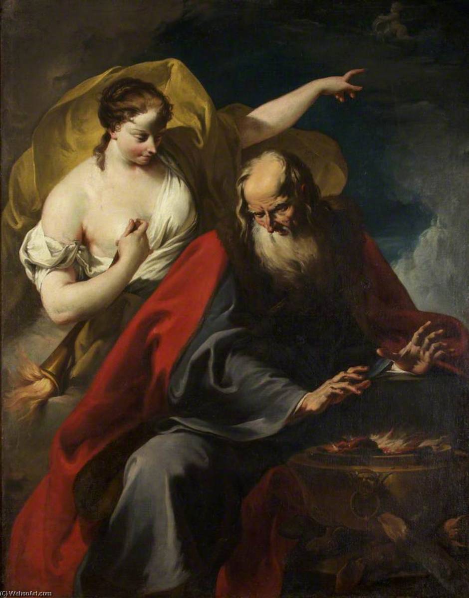 Allegory Of Winter And Summer — Giovanni Battista Pittoni The Younger