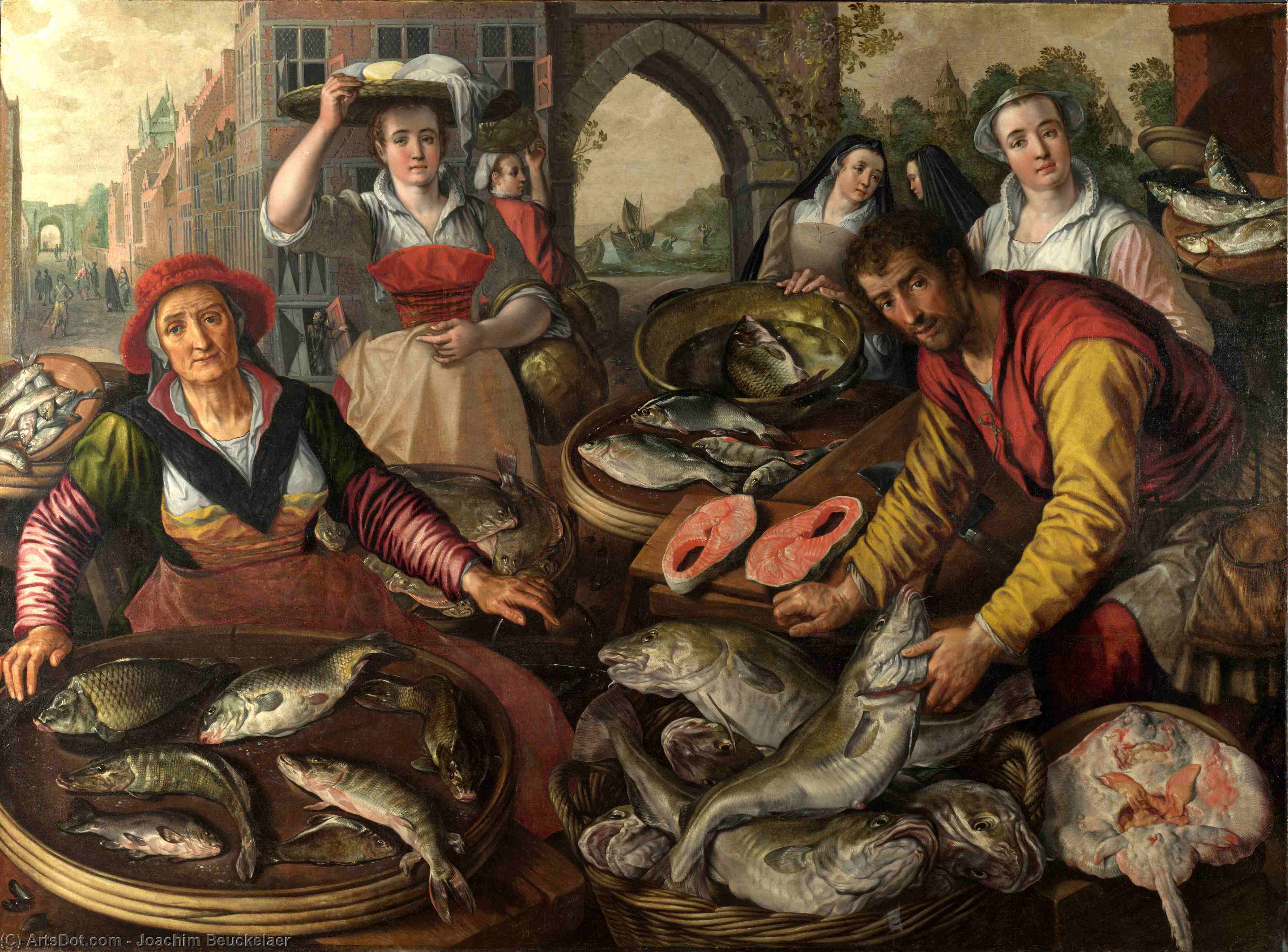 The Four Elements: Water — Joachim Beuckelaer
