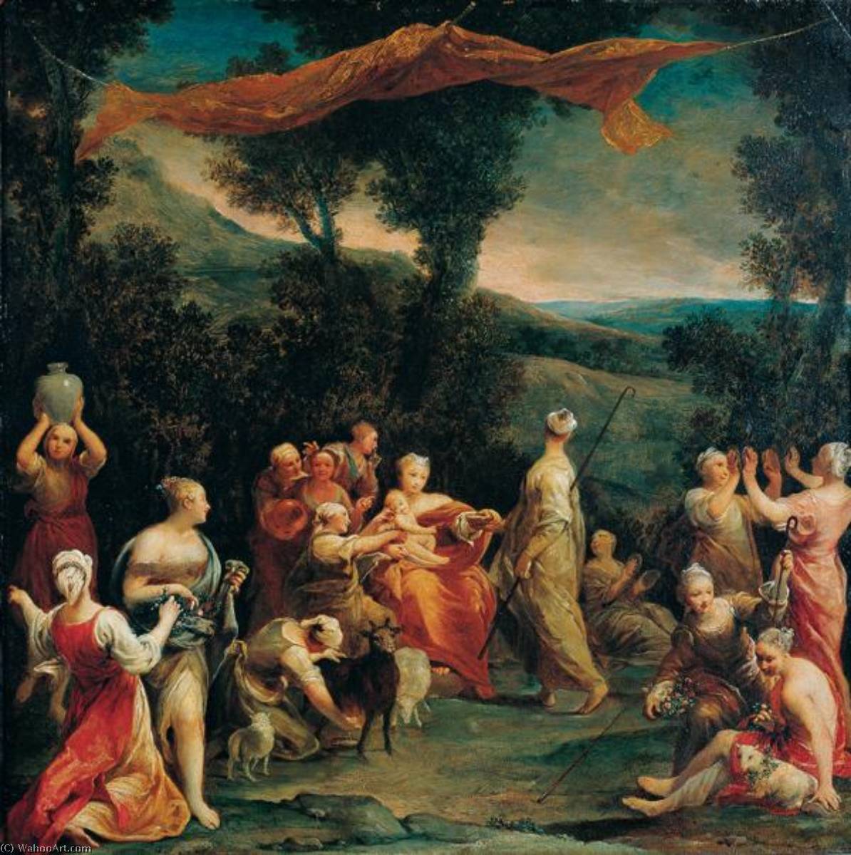Jupiter Among The Corybantes (korybantes) — Giuseppe Maria Crespi