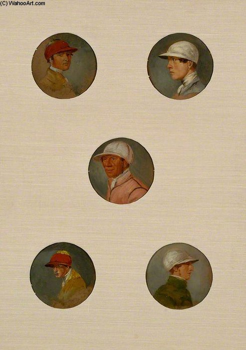 Studies Of Sixteen Jockeys I — Abraham Cooper