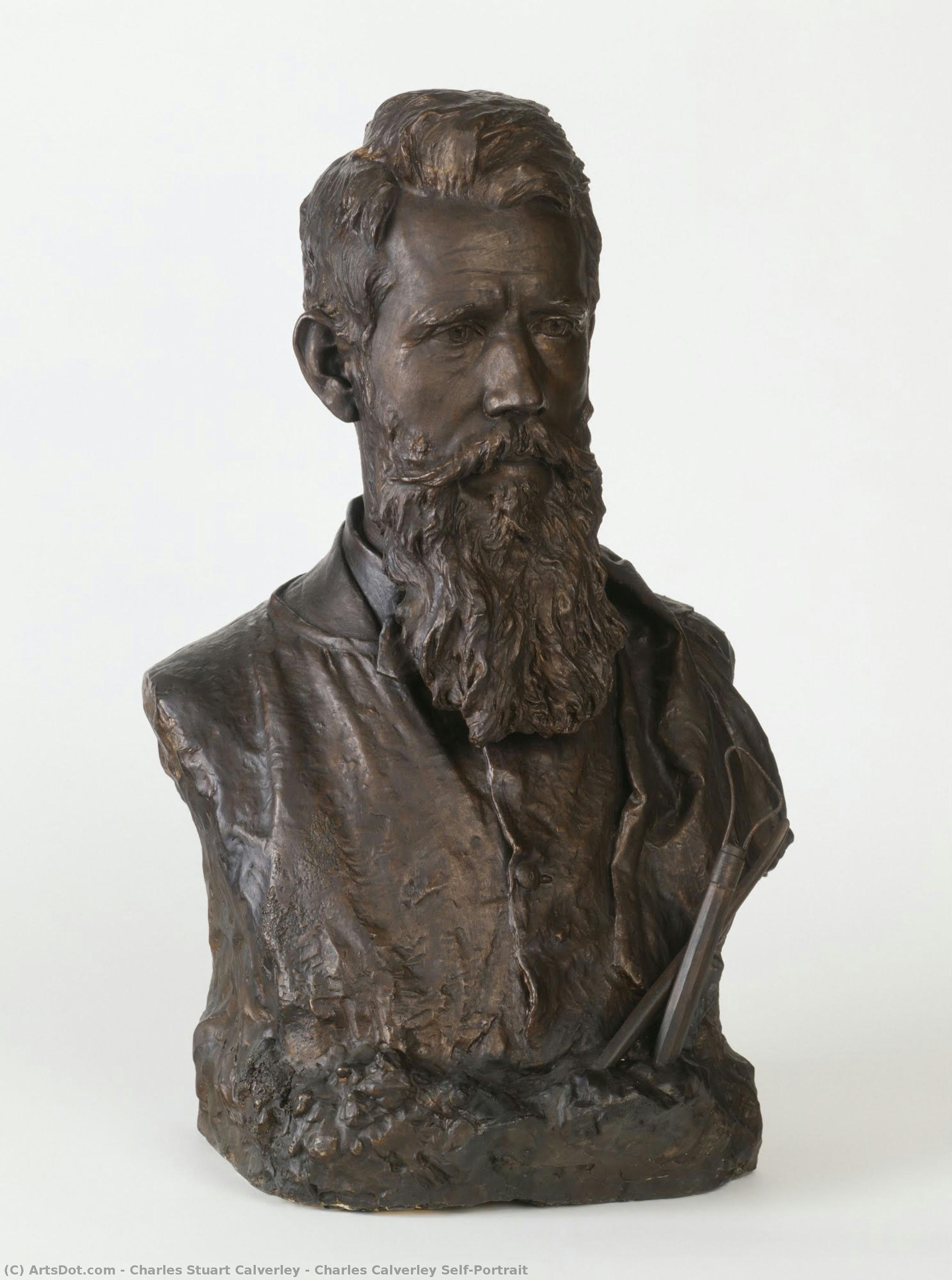 Charles Calverley Self-portrait — Charles Stuart Calverley