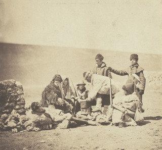 Group Of The 47th In Winter Dress — Roger Fenton