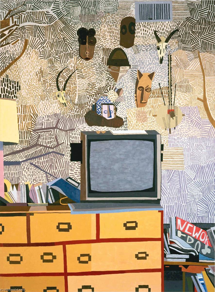 Rosy's Masks — Jonas Wood