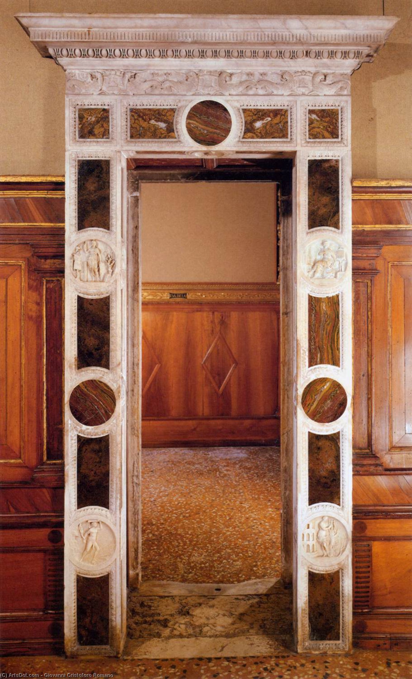 Door Of The Studiolo — Giovanni Cristoforo Romano