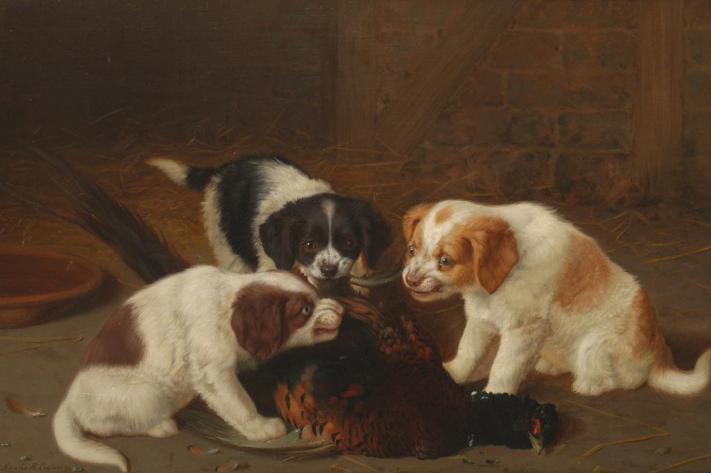 Dinner For Three — Horatio Henry Couldery