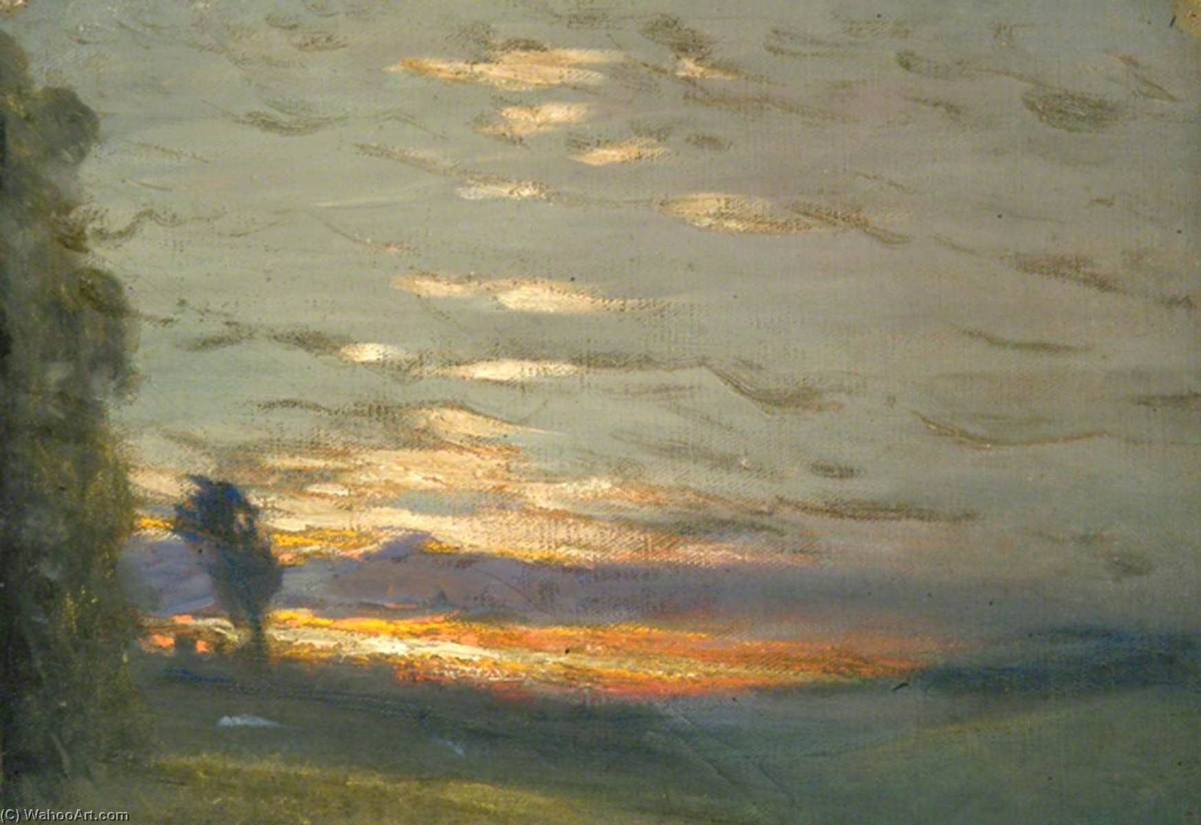 Landscape And Sky — Sidney Herbert Sime
