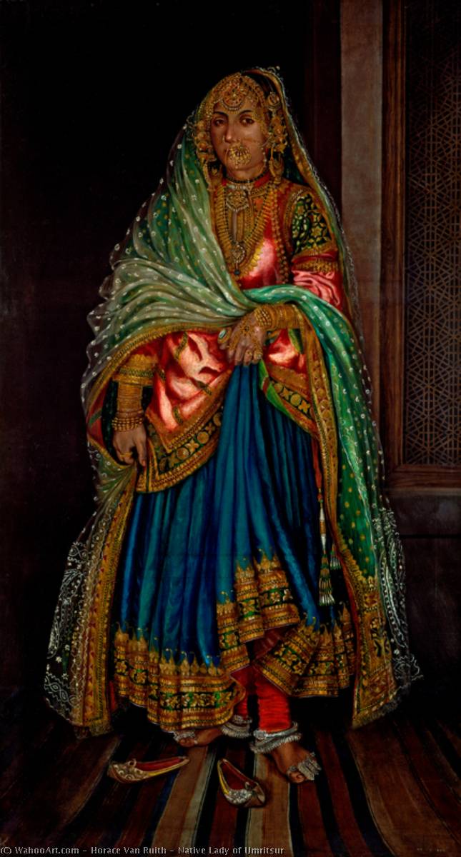 Native Lady Of Umritsur — Horace Van Ruith
