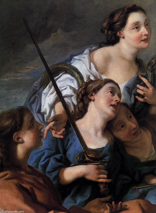 An Allegory Of Time Unveiling Truth (detail) — Jean François De Troy