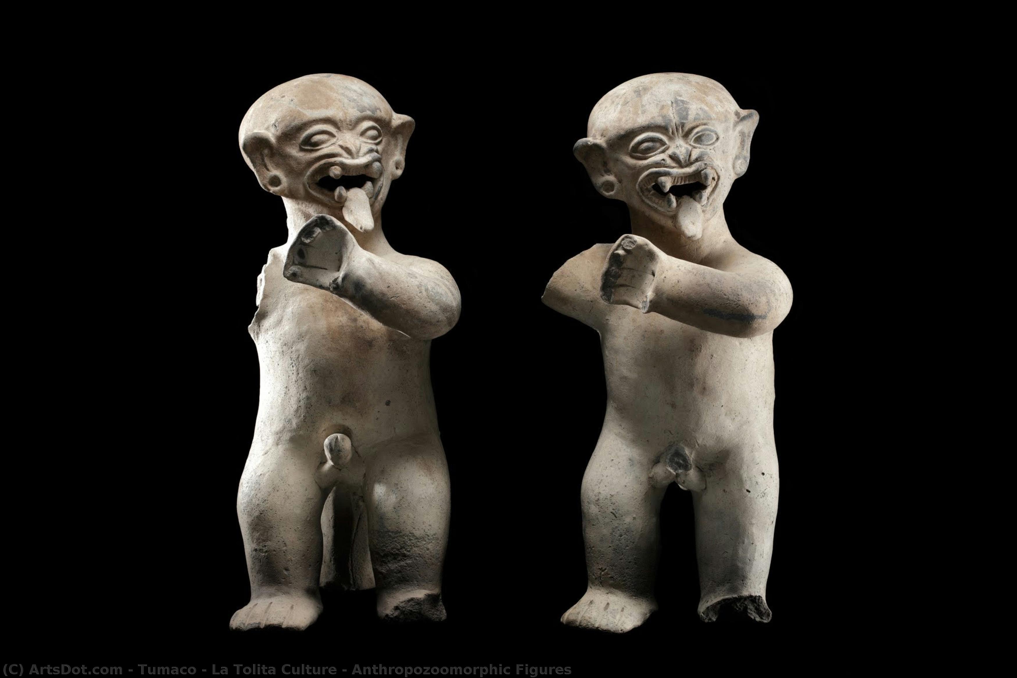 Anthropozoomorphic Figures — Tumaco - La Tolita Culture