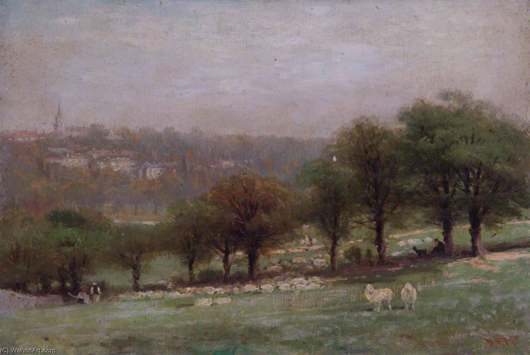 Looking Towards Highgate — Robert Finlay Mcintyre
