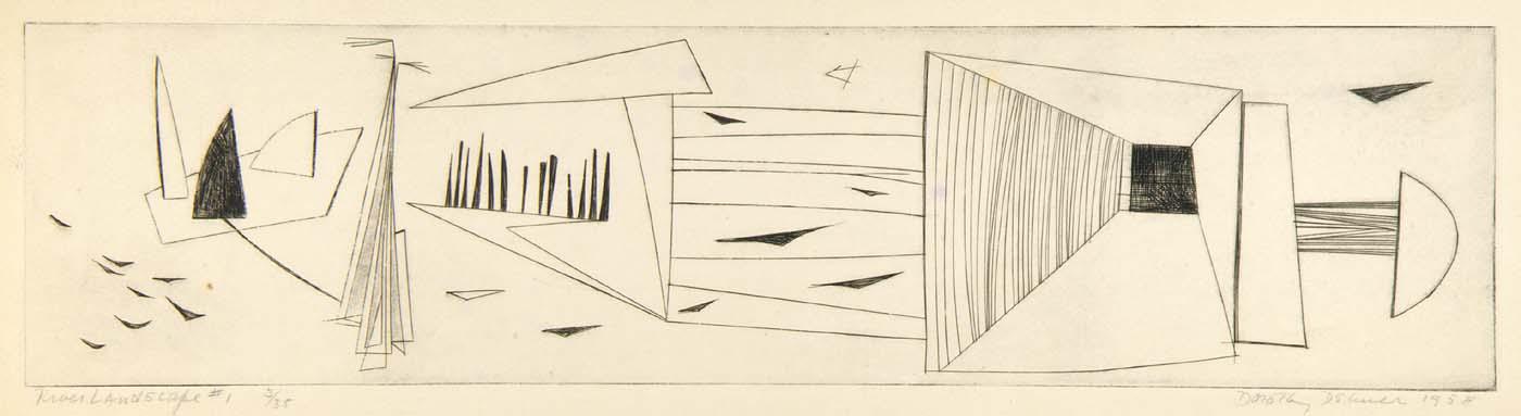 River Landscape 1 — Dorothy Dehner