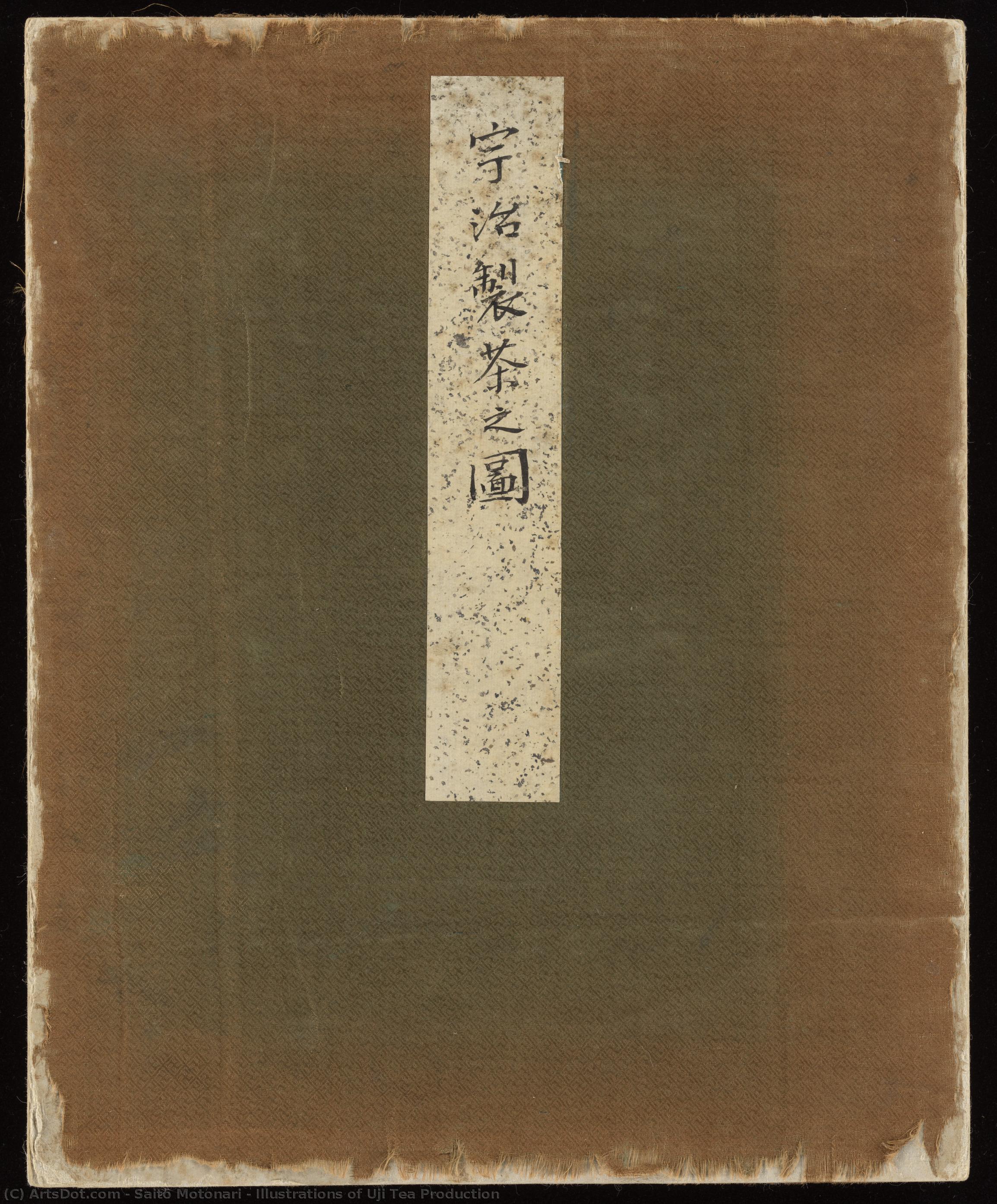 Illustrations Of Uji Tea Production — Saitō Motonari