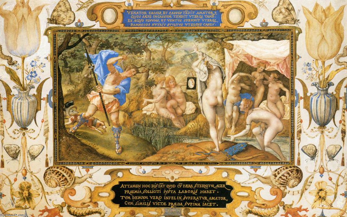 Diana And Actaeon — Joris Hoefnagel (georg Hoefnagel)