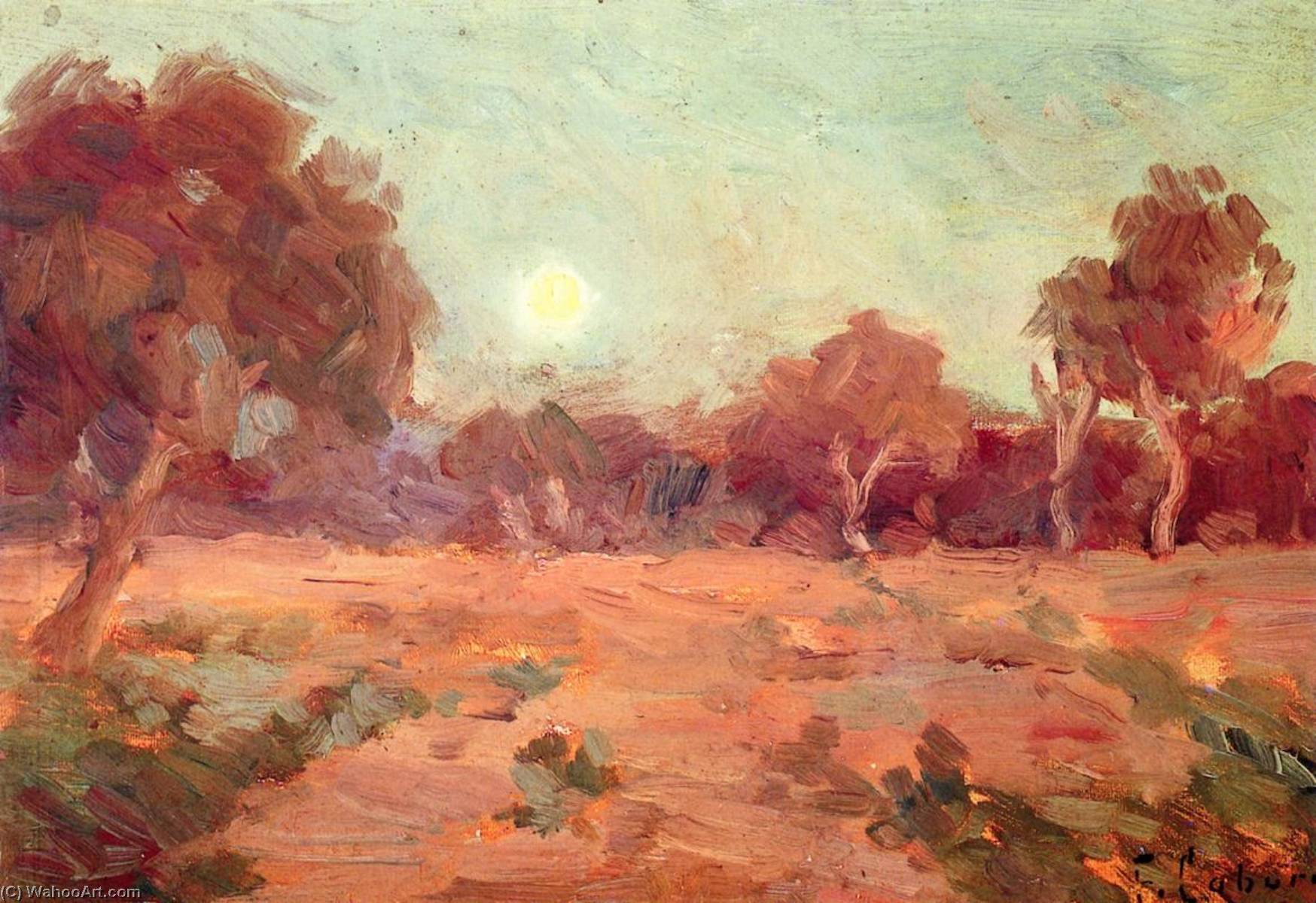 Moonrise At Sunset — Frank Coburn