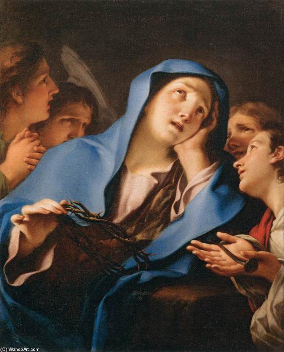 Virgin Of Sorrow Surrounded By Angels — Christoph Unterberger