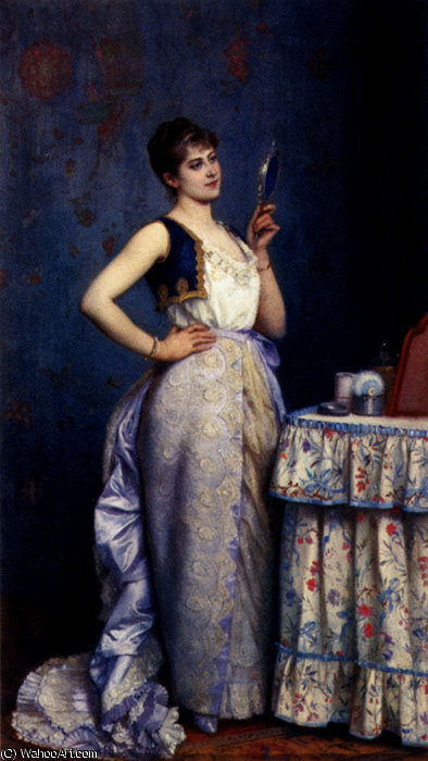 Preparing For The Ball — Auguste Toulmouche