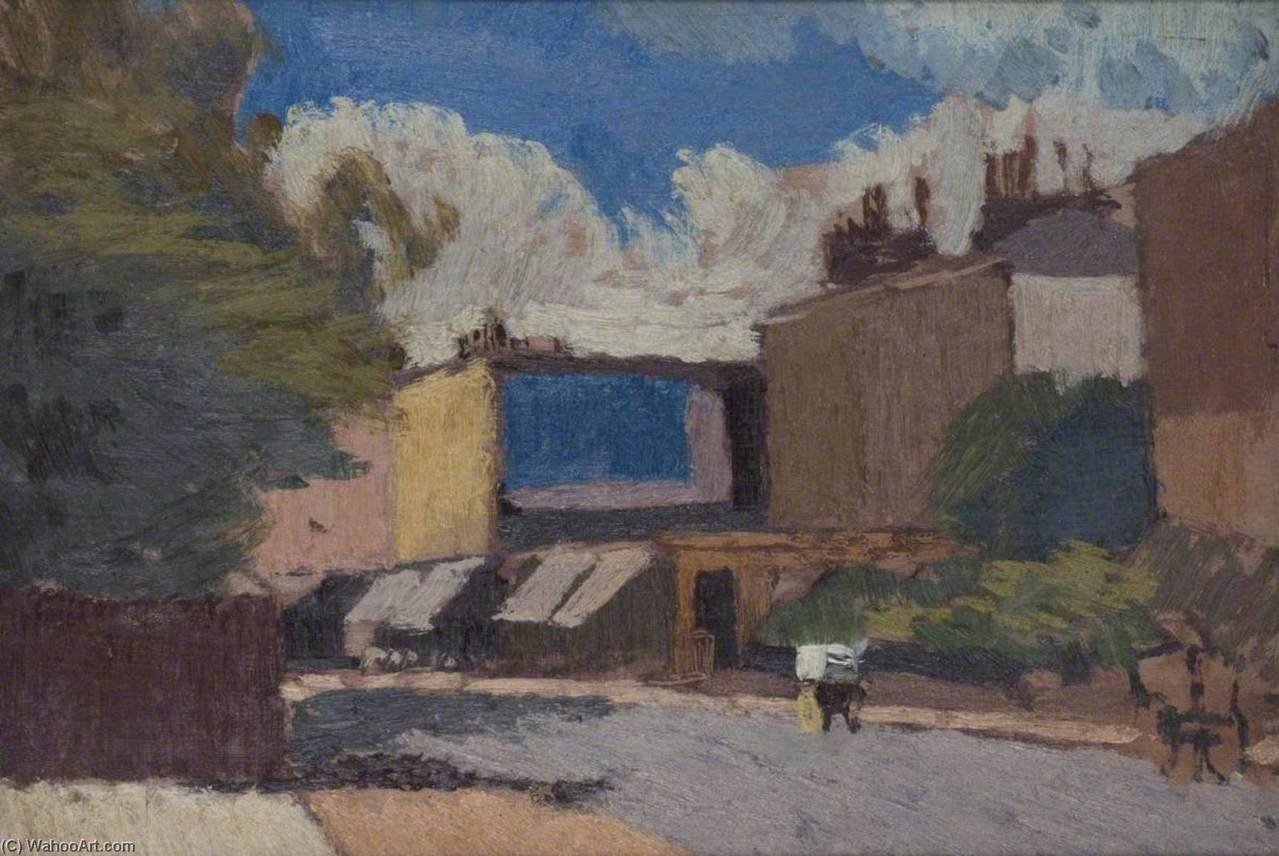 Street Scene — Edward Morland Lewis