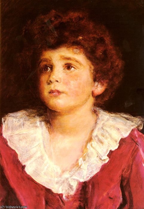 The Honourable John Nevile Manners (detail) — Sir John Everett Millais