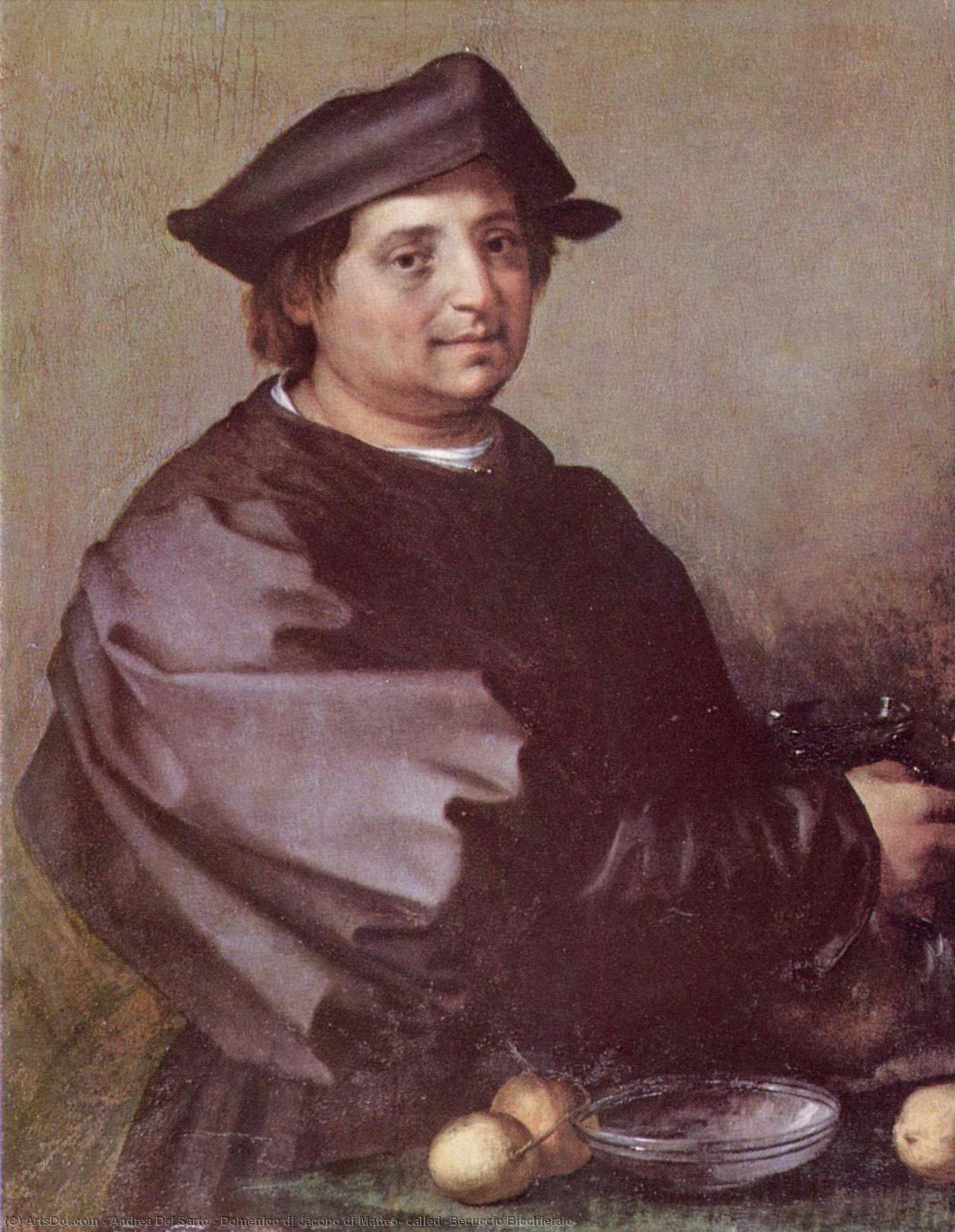 Domenico Di Jacopo Di Matteo, Called 'becuccio Bicchieraio' — Andrea Del Sarto