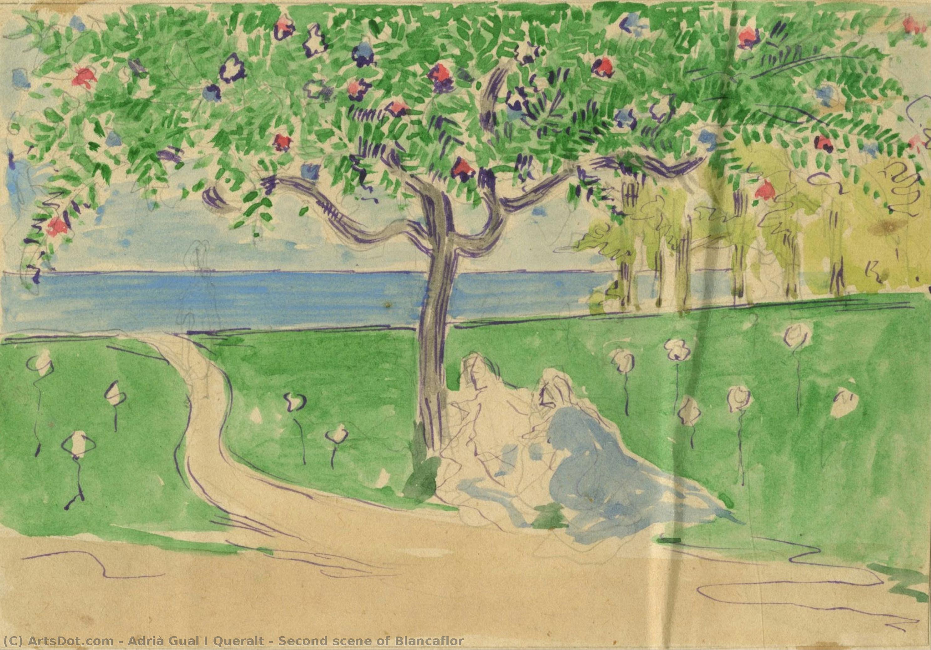 Second Scene Of Blancaflor — Adrià Gual I Queralt