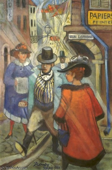 Street Scene — Jeno Remsey