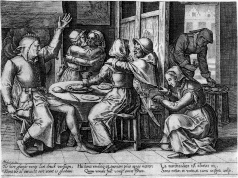 Brothel — Cornelis Massys