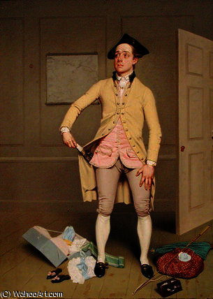 Thomas Russell In Samuel Foote's — Samuel De Wilde